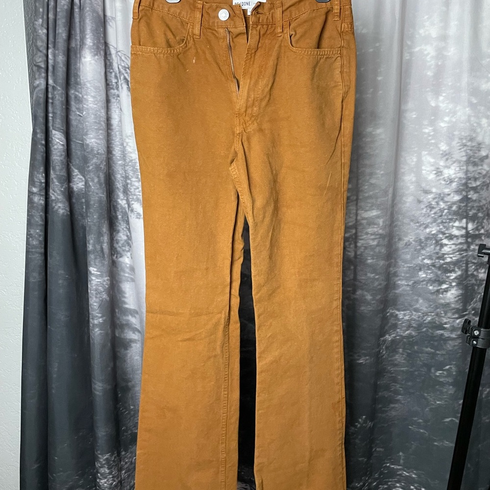 RE/Done Brand Brown Pant Size 27